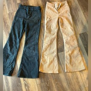 American Eagle Corduroy Flare Pants Sz 00